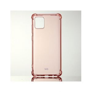 WE Coque Compatible avec [GALAXY NOTE 10 LITE] - Housse Fine avec Technologie Absorption des Chocs & Finition Premium TPU Silicone [Shock Absorbtion] - Rose Transparent