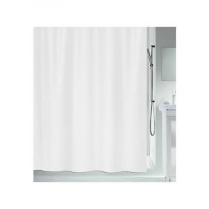 Spirella Rideau de douche Polyester PRIMOBIO ACTIVE 240x180cm Blanc - Blanc