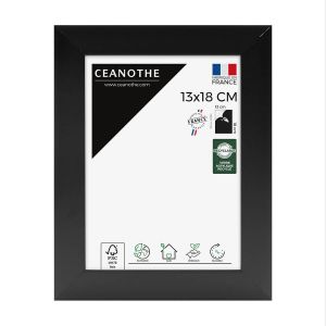 Ceanothe Cadre photo Eternel 13 x 18 cm Noir