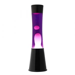 Lampe à Lave i-Total XL1760 - Base Noire - Liquide Violet - Cire Blanche