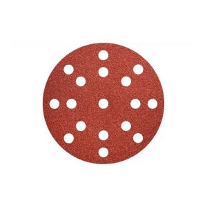 Metabo 50 feuilles abrasives auto-agrippantes 125 mm P80 bois + métal - 626850000