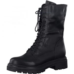 Marco Tozzi Damen 2-2-25212-27 Schnürboot, Botte Tendance Femme, Noir Antique, 39 EU