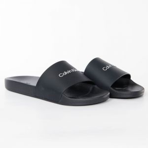 Calvin Klein Claquette Homme Original Logo Noir - 42