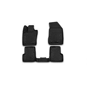 Element Tapis de Sol sur Mesure en Caoutchouc Compatible avec Jeep Renegade 2014 -