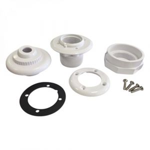 Hayward Buse de refoulement pour piscine liner rotule 19 mm - Blanc - SP1408E19D