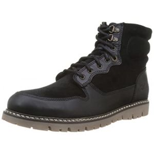 Kickers Bottillons Cuir Kick Mountain Noir