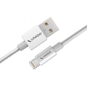 Sbs Câble usb uniqo usb 2.0 à lightning 1m white tressé