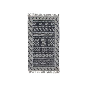 Now's Home Tapis en laine et coton 90 x 150cm