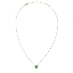 Image de Daniel Wellington Magnifique collier dor&eacute; avec jad&eacute;ite et cristaux Audrey DW00401442