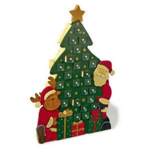 Image de Legler 7699 - Calendrier de l'Avent «Elan et sapin»