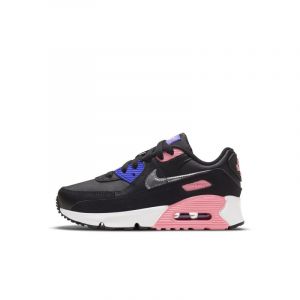 Nike Air Max 90 Enfant Noir Bleu Et Rose