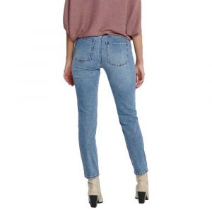Only Onlemily Life Hw St Ankle Mae0012 Noos Jeans, Denim Bleu Moyen, 30/30 Femme