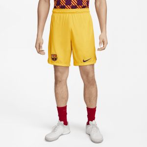 Nike 4e short de football Dri-FIT FC Barcelona 2022/23 Stadium pour homme - Jaune - Taille L - Male