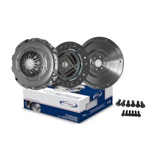 PROCODIS FRANCE Kit d'embrayage + Volant moteur pour FIAT: Punto, Sedici & OPEL: Astra, Zafira, Vectra, Signum & SUZUKI: SX4 (Ref: KTV041SB)