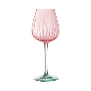 Cristal d'Arques 4 verres à pied colorés 47cl