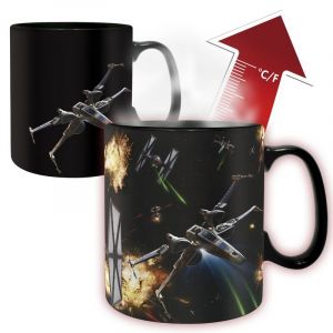 Abystyle Mug Disney de Star Wars - Star Wars - Mug Magique - pour Unisexe - multicolore