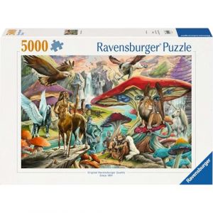 Ravensburger Puzzle Adulte - Puzzle 5000 pièces - Les Secrets de la forêt - Adultes et Enfants à partir de 14 Ans - Puzzle de qualité supérieure fabriqué en Europe - Champignons - 12001421