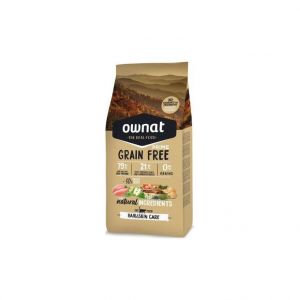 Image de Ownat Croquettes Chat Grain Free Prime Hair & Skin 1kg