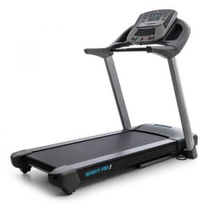 Capital Sports CAPITAL SPORT Infinity pro 2.0 Tapis de course pliable 20 km/h - Enceintes Bluetooth, écran LCD & Ventilateur intégré - 5 CV - noir