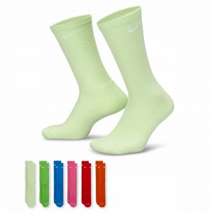Nike Lot de 6 paires de Chaussettes de Training, Multi - Taille 38 - 42