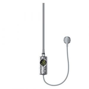 ML-Design Élément Chauffant Chromé 900W avec Thermostat et Écran LCD Résistance Électrique