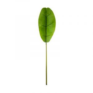 Image de Fleur Artificielle "Tige Bananier" 117cm Vert Prix