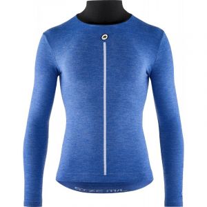 Assos Ultraz Winter LS Skin Layer P1 - Sous-v&ecirc;tement thermique v&eacute;lo homme Calypso Blue Taille 2