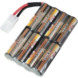 Reely Pack de batterie (NiMh) 9.6 v 2300 mAh Nombre de cellules: 8 LR6 (aa) stick fiche Tamiya mâle X925132
