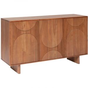 Atmosphera Créateur D'intérieur - Buffet 3 portes en bois massif nanda