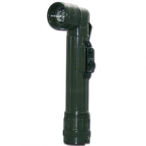 Mil-tec Lampe coudée LED import petite - Olive
