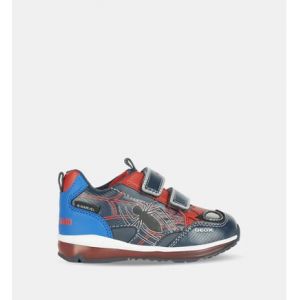 Geox Garçon B Todo Boy Sneaker, Navy Red, 27 EU
