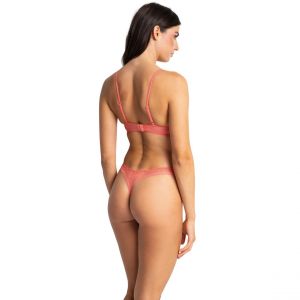 Passionata Soutien-gorge à armatures à motifs fleuris- Orange