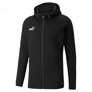 Puma Veste Teamfinal Casuals Avec Capuche - Noir/blanc, pointure X-Large - Noir - Taille X-Large