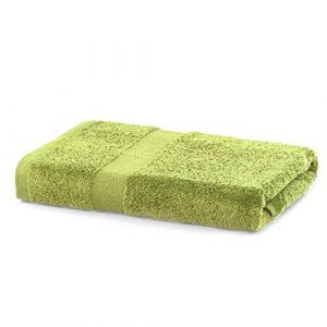 DecoKing Serviette de Bain 70x140 cm Coton Absorbant Céladon Vert Marina