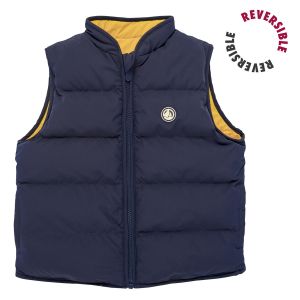 Petit Bateau Doudounes enfants CASTOR Marine - Taille 6 ans,8 ans,10 ans,12 ans