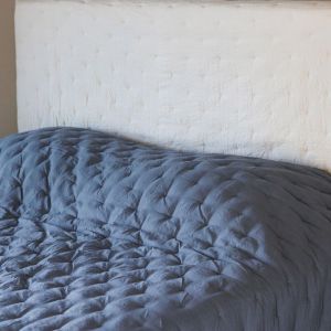 Linnea Couvre-lit celeste 240x260 cm