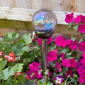 Smart Garden Lampe sur piquet LED solaire Firefly Opal, lot de 4, IP44