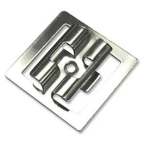 Clips de fixation acier GoodHome pour lame de terrasse x50