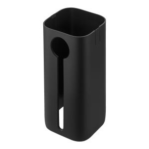 Zwilling FRESH & SAVE CUBE &Eacute;tui pour bo&icirc;te de conservation taille 3S, protection maximale des aliments sensibles &agrave; la lumi&egrave;re, indicateur de niveau, plastique sans BPA, couleur noir