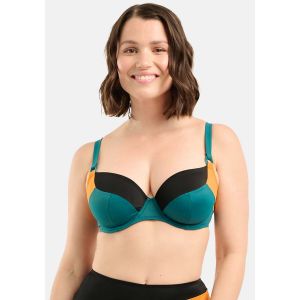 Sans Complexe Haut de maillot de bain Beyond The Beach Vert, Jaune, Noir - Taille 100 C;100 D;100 E;105 D;105 E;85 D;85 E;90 C;90 D;90 E;95 C;95 D;95 E