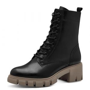 Tamaris Femme 1-25272-41 Botte Tendance, Noir combiné, 39 EU