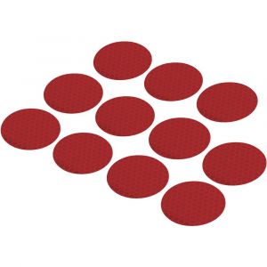 Toolcraft Disque adhésif 1564167 rouge (Ø) 40 mm 11 pc(s)