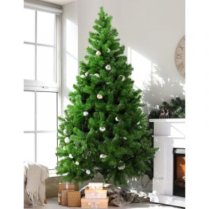 Sapin de Noël vert 95x110 cm
