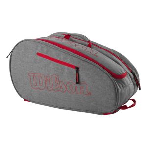 Wilson Sac de padel pádel de team padel bag gris/rouge