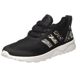 Image de Adidas ZX Flux ADV Verve, Baskets Basses Femme, Noir (Core Black/Core Black/FTWR White), 38 EU