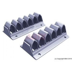 Image de DataFlex 34302 GUIDE-CABLES VAGUES ARGENT (lot de 2)