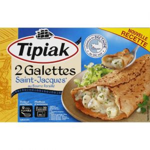 Tipiak 2 galette st jacqu 250g