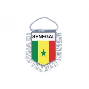 Akacha - fanion senegal pour decoration voiture