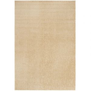 Bobochic Tapis Tapis poil ras maureen uni 200x290 Jaune - Jaune