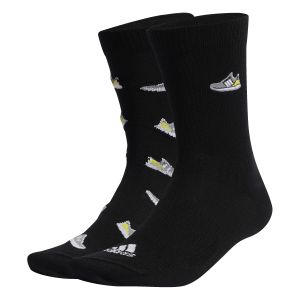 Adidas Paires de chaussettes enfant Run X Ultraboost Shoe Love Graphic (x2)
